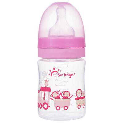 China 6oz Baby Nipple Bottle Polyproprene Safe Non Toxic Food Grade for sale