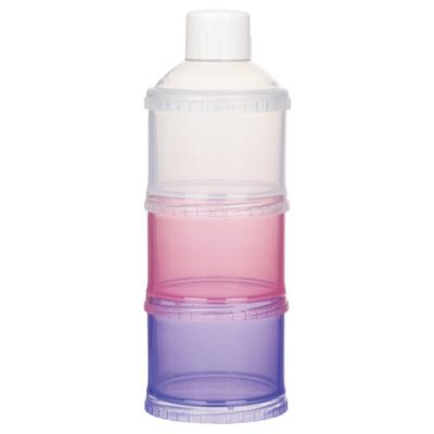 China Dispensador de fórmula de PP libre de BPA 3 Grid Contenedor de leche en polvo para bebés en venta