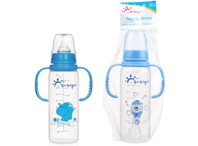 China Washable PP 8oz 240ml Standard Baby Nipple Bottle for sale