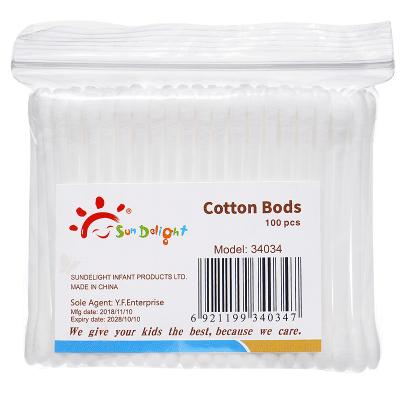 China Eco Friendly Baby Safety Cotton Buds for sale