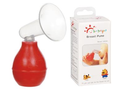China BPA Free Latex Silicone Manual Breast Pump With Bottle for sale