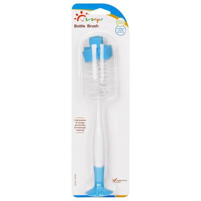 China PP TPE Baby Feeding Bottle And Teat Brush for sale