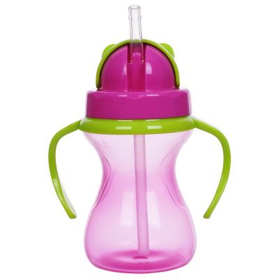 중국 부드러운 탄력적 BPA 자유롭 9개 온스 290 밀리람베르트 아기 sippy 컵 판매용