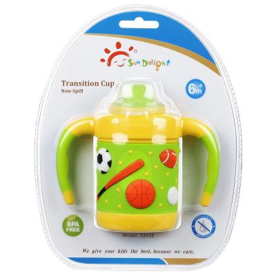 China 6 Month 6 Ounce Sundelight Multicolor 160ml Baby Sippy Cup for sale