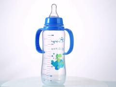 Odorless Double Handle PP Newborn Baby Feeding Bottle