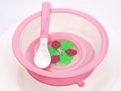 Baby Feeding Bowls And Spoons Phthalates Free 110-150℃