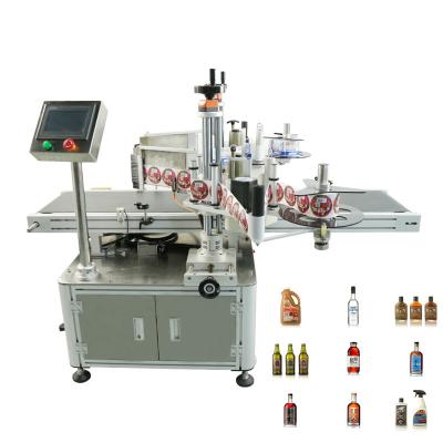 China Food Best Selling Labeling Machine For Round Square Liquid Bottle Plane / Flat Surface Labeling Machine for sale