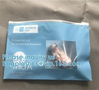 China Slider Sealed Bag, Refrigerated Bag, Zipper Sealed Bag, Medicine Pill Bags, Passport Bags, Document File Bags for sale