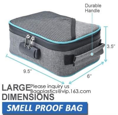 China Functional Organizer, Smell Proof Case, Purse, Fanny Pack, Gym Bag, Odor-Blocking Clutch, Scent Free for sale