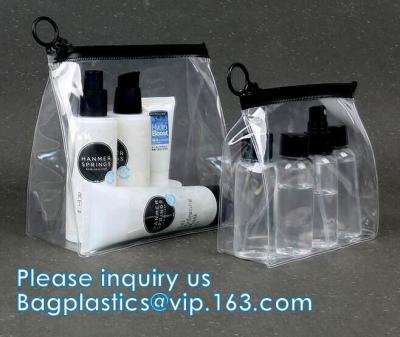 China Fashionable Design Holographic PVC Makeup Cosmetic Bag Custom Logo Hologram Iridescent Cosmetic Bag for sale