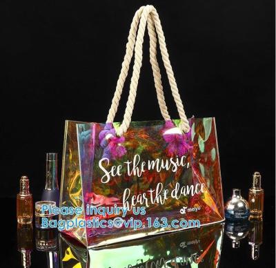 China Women Bag, Stadium Bags, PVC Tote Bag, Handbag, Festival Gift Wrap Bag, Cosmetic Handle Storage Bag for sale