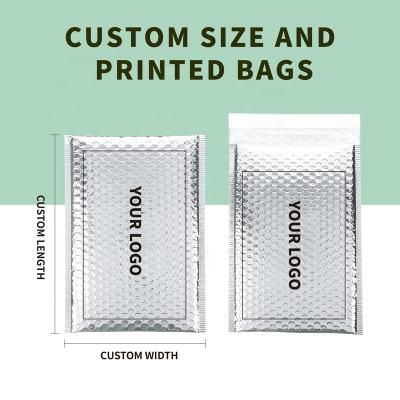 China Bubble Out Bag Pouches, Shipping Mailers, Protective Self-Seal Bubble Packaging Bags, Shockproof Foam Bags for sale
