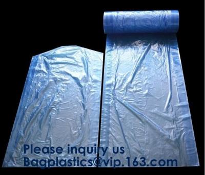 China Biodegradale Laundry Garment Dust Cover, Laundry Store Supplies, suit bag, Disposable Dry Cleaning Bags for sale