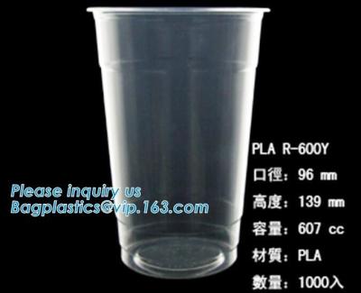 China PLA compostabale Cup, PET Cup, PP Cup, PS Top Snack Cup Straw, Food Takeout Box, Salad Plastic Bowl Pulp for sale
