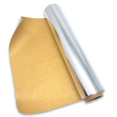 China Non-Stick Baking Greaseproof Parchment Aluminum Foil Lined Oneside Coating Paper, composite paper for sale