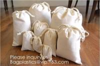 中国 Cotton Drawstring Bags, Cotton Muslin Bags, Cotton Pouch, Reusable Bags, Jewelry Pouch, gift Sachet Bags 販売のため