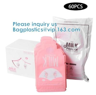China Feeding Dried Milk Food Bag, Milk Freezer Bag, Easy Pour, Spout, Zip Top, Reusable Open and Zip Shut for sale