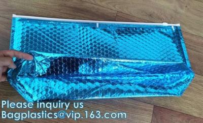 China Jewelry, Beauty Bubble Zipper Bag Customized Envelope, Recycled PVC Bubble Pouch, Bubble Wrap, Epe Foam for sale