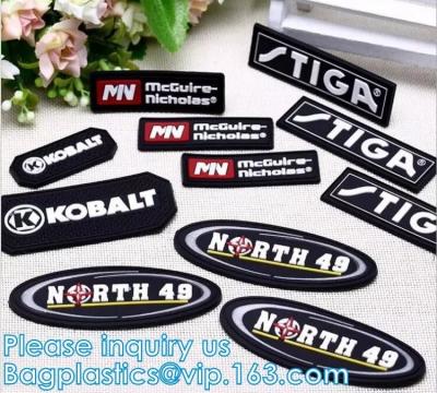 China Customize 3D Silicone Patch, Garment Label, Apparel Accessories, Clothing Label Tag, Pvc Patch, Rubber Badge for sale