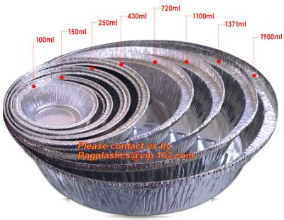 China Kitchen Artifact Barbecue Box Aluminum Foil Bowl, Restaurant Anti-Leakage Takeout, Fast Food Container for sale