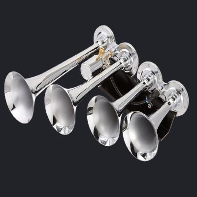 China Four  Trumpet Whole Chrome Air Horn (HS-1026C) for sale