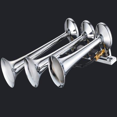 China 12/24V  Three Trumpet Chrome Air Horn (HS-1025) for sale