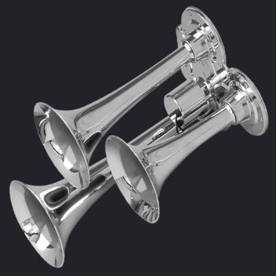 China Three Trumpet Chrome Air Horn (HS-1017) for sale
