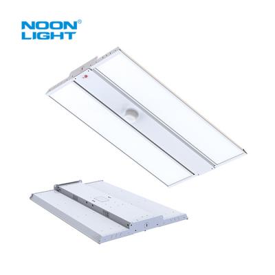 China High Lighting Effect 165LM/W DLC5.1 LED Lienar High Bay With Build In Motion Sensor for sale