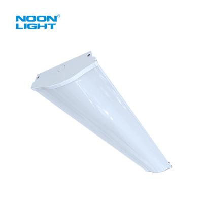 China 4FT Single Integrated Linear Ceiling LED Wraparound Fixture With Adjustable CCT Te koop