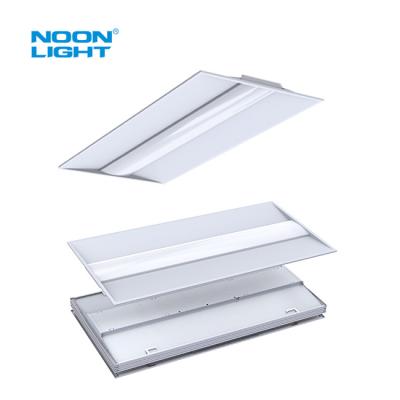 China 120 Degree Beam Angle LED Troffer Lights Frosted Lens Low Glare for sale