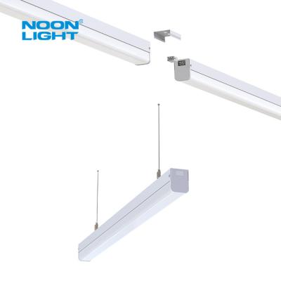 China 40W LED Linear Strip Lights White Powder Painted Steel Long Lifespan for sale