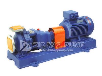 China IH(K) standard type chemical pump with open impeller for sale