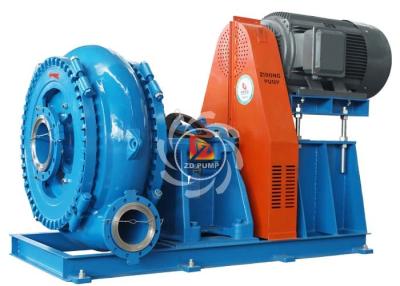 China ZGH long distance thick wall sand dredging pump for sale