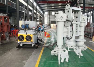 China Hydraulic driven submersible sand mud dredge pump for sale