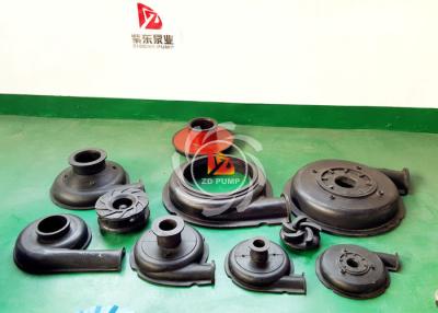 China Rubber liner slurry pump wet parts for sale