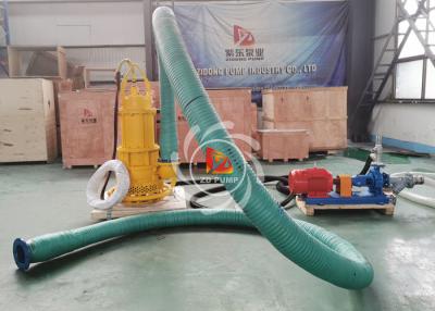 China Electric submersible slurry pump with water jetting systerm for sale