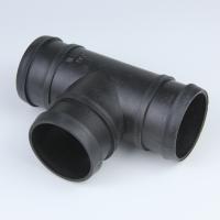 Quality Industrial Plastic Pipe Tee Fittings Corrosion Resistant Diameter 25mm for sale