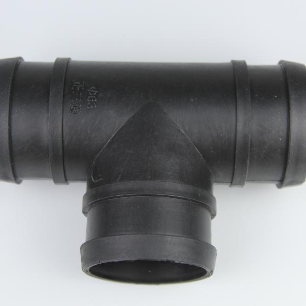 Quality ODM Irrigation Pipe Tee Wear Resistant T Joint Reducer For Vegetables for sale