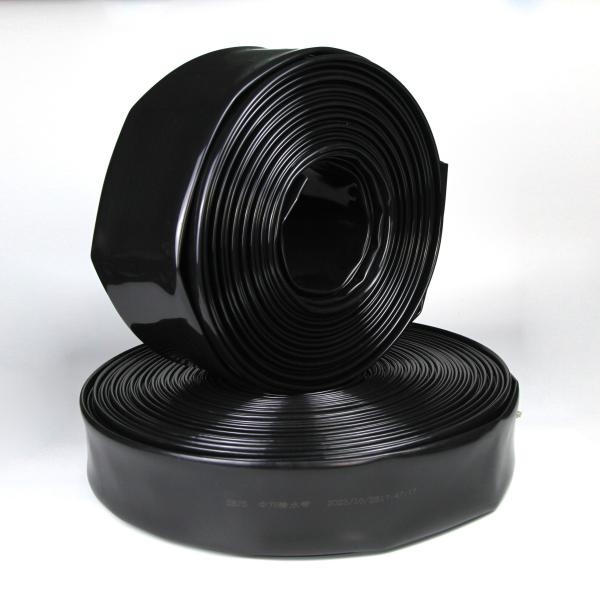 Quality Compact Design Lay Flat Discharge Hose Polyethylene Black Chemical Resistant for sale