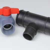 china Blue Black PVC Ball Valve OEM Plastic Ball Valve In The Agricultural Industry