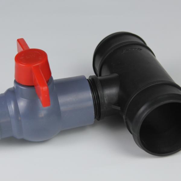 Quality Blue Black PVC Ball Valve OEM Plastic Ball Valve In The Agricultural Industry for sale