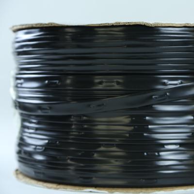 China Black Irrigation Tape Drip Line Polyethylene Flow Rate 0.5L/H-2.7L/H for sale