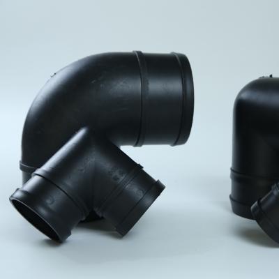 China Water Pressure Resistant PE Pipe Elbow ODM Irrigation Swing Pipe Elbow for sale