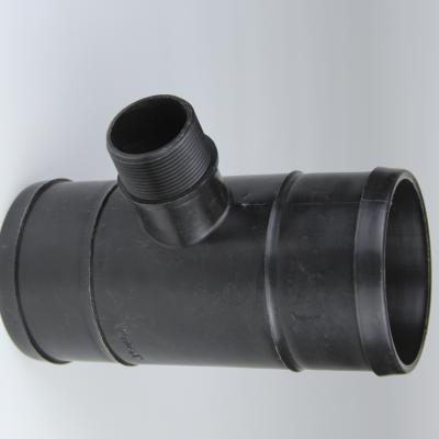 China Customized Irrigation Hose Connector Diameter 25mm PVC Sprinkler Tee for sale