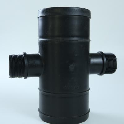 Cina Facile installazione tubo di irrigazione Tee di diametro variabile croce a doppio filamento in vendita