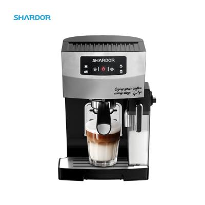 China 6 in 1 Single Shot Coffee Machine 15 Bar Multifunction Double Shot Espresso Machine for sale
