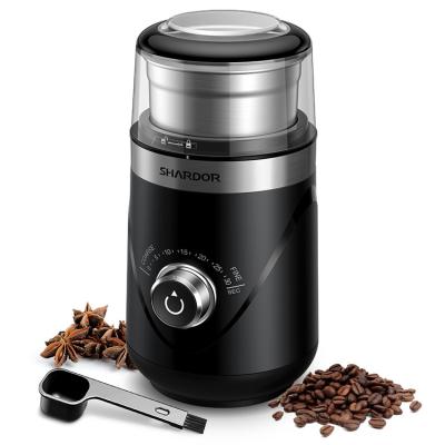 China 70g SS304 Coffee Maker Espresso Machine Battery Operated Coffee Grinder With Safty Lock for sale