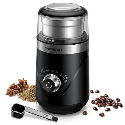 China Cumin Fenugreek Household Coffee Machine Safty Lock 70g Capacity Professional Coffee Grinder for sale