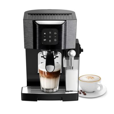 China 1240W Automatic Cappuccino Maker Fast Heating Foaming Milk Frother Espresso Coffee Machines for sale