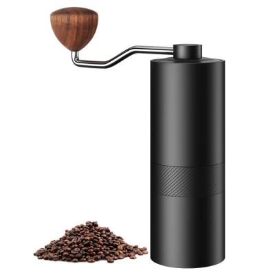 China Burr Small Handheld Mini Hand Coffee Grinder Aluminium Alloy Portable CE for sale